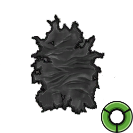 Average Black Cow Leather