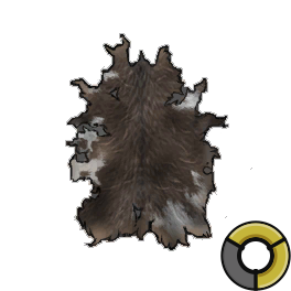 Bated Average Brown Cow Hide