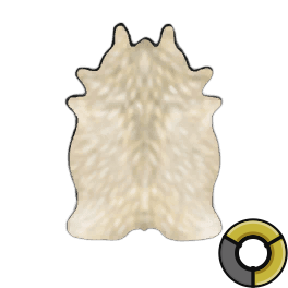 Bated Superior Sheep Hide