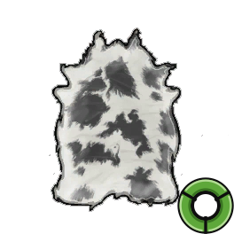 Excellent White Cow Leather