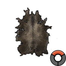 Limed Average Buffalo Hide