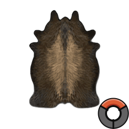 Limed Superior Buffalo Hide