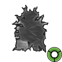 Moderate Black Cow Leather