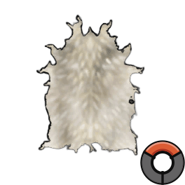 Scraped Fine Sheep Hide