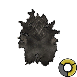 Scraped Moderate Boar Hide
