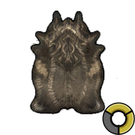 Scraped Perfect Boar Hide