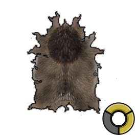 Scraped Robust Bison Hide
