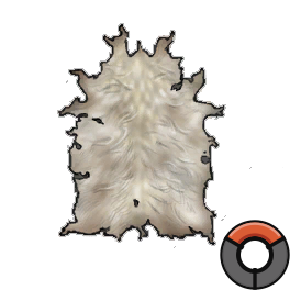 Scraped Robust Sheep Hide