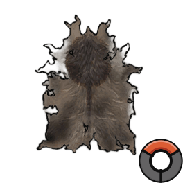 Soaked Moderate Bison Hide