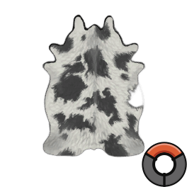Soaked Superior White Cow Hide