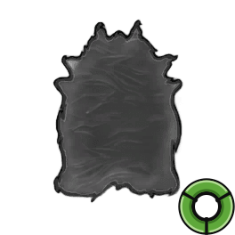 Strong Black Cow Leather