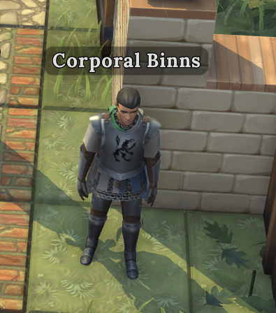 Corporal Binns