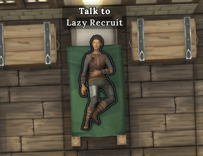 Lazy Recruit