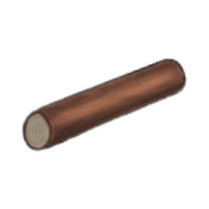 Perfect Teak Log