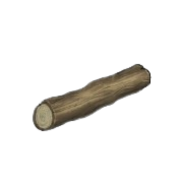 Strong Oak Log