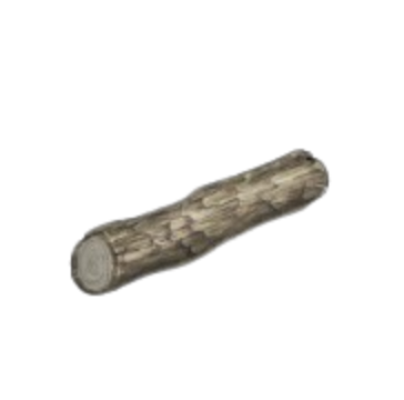 Strong Pine Log