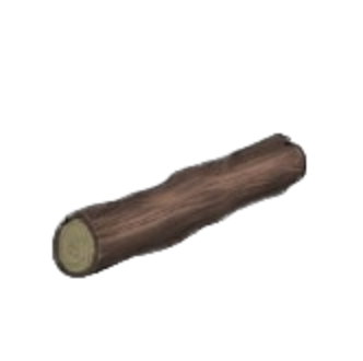 Strong Juniper Log