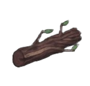Robust Mahogany Log
