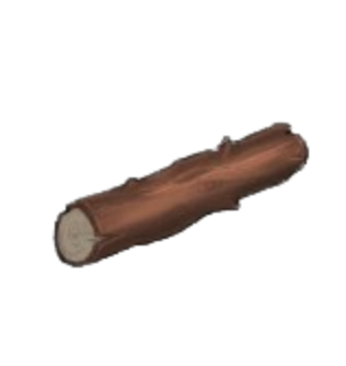 Sturdy Teak Log