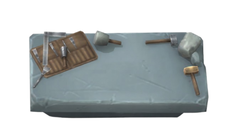 Stonemason One Handed Melee Workbench