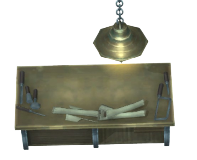 Bonewright One Handed Melee Workbench