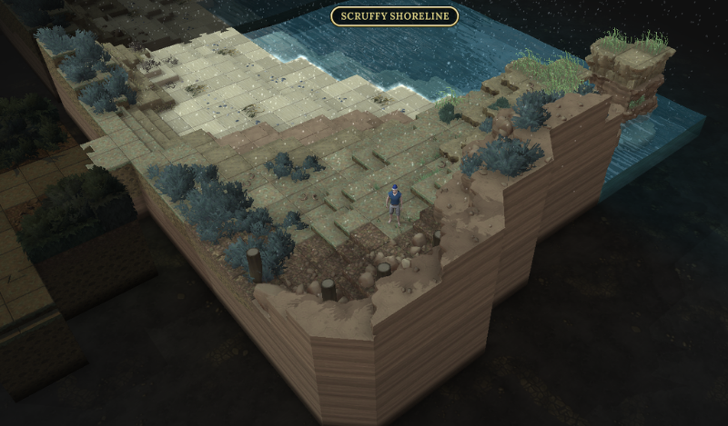 Scruffy Shoreline
