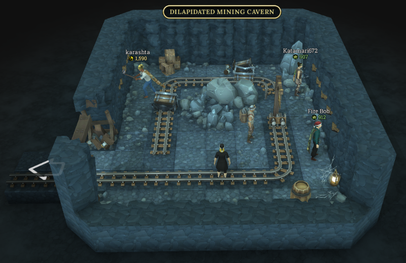 Dilapidated Mining Cavern