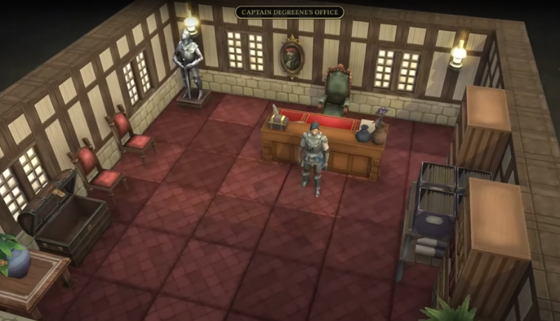 Captain Degreene's Office
