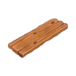 Sturdy Teak Plank