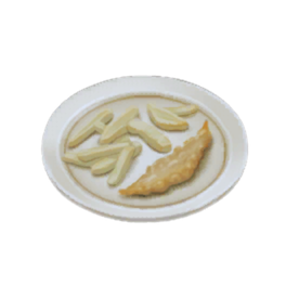 Appetizing Cod and Chips