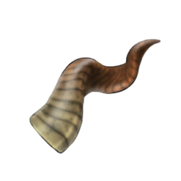 Ridged Goat Horn