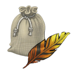 Orange and Black Feather [Passive]