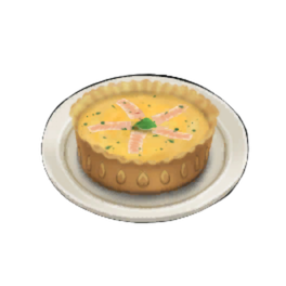 Chum Salmon Quiche