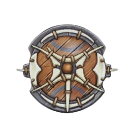 45 to 50 Perfect Wooden Round Shield