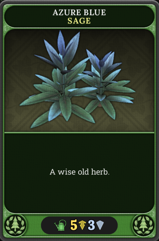 Azure Blue Sage