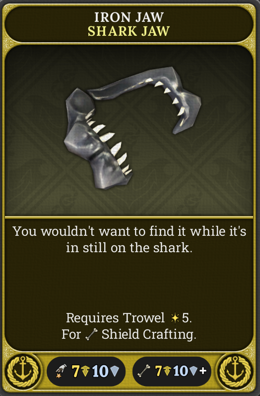 Iron Jaw Shark Jaw