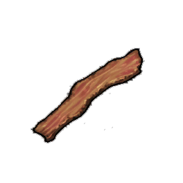 Appetizing Cooked Bacon
