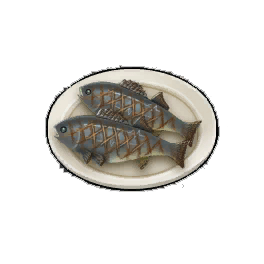 Rock Grilled Bass