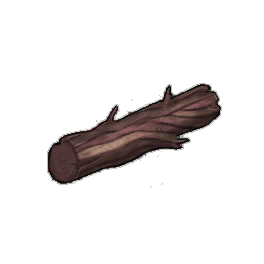 Robust Mahogany Log