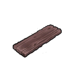 Sturdy Mahogany Plank