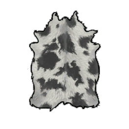 Excellent White Cow Hide