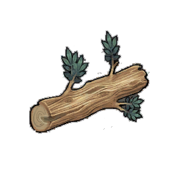 Moderate Hickory Log