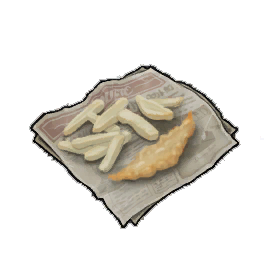 Appetizing Cod and Chips