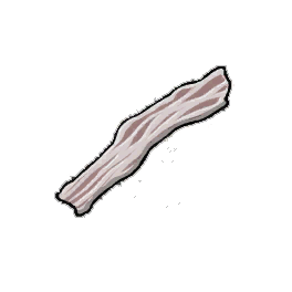 Appetizing Raw Bacon