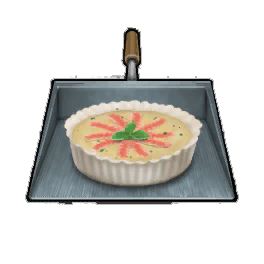Coho Raw Salmon Quiche
