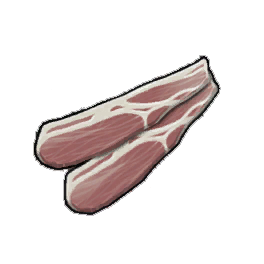 Tasty Raw Bacon