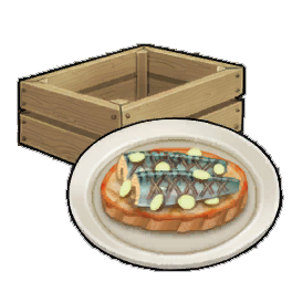 Streaked Mackibut on Toast
