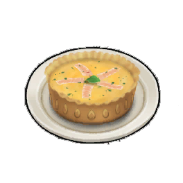 Chum Salmon Quiche