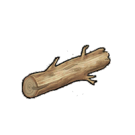 Fine Hickory Log