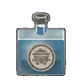 Basic (5%) XP Mine Potion (passive)